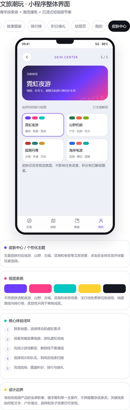 皮肤中心界面